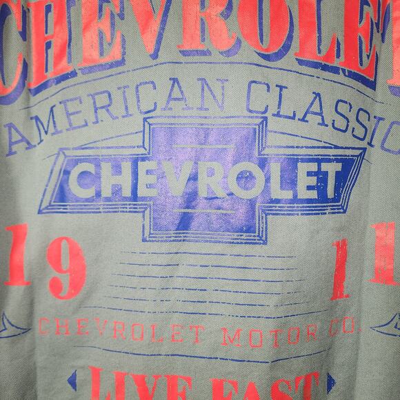 Chevrolet super service button down short sleeve shirt size Small NWT - Picture 8 of 8